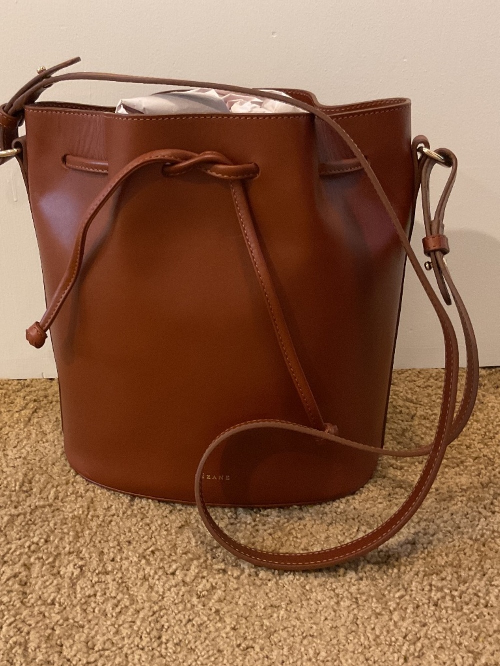 Sezane Farrow Bag Natural Heritage - Size TU